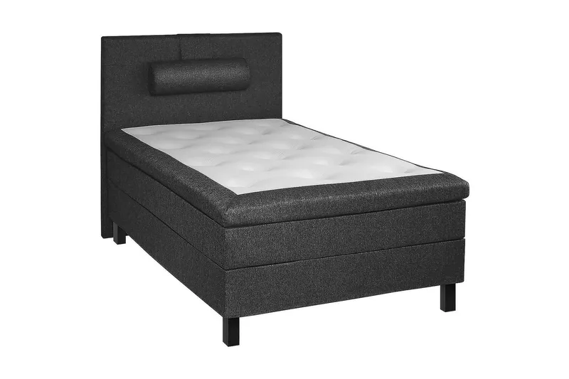 Lucky Kontinentalsäng 140x200Memory, Svart/Grå