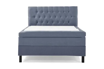 Utan sänggavel - Mörkblå