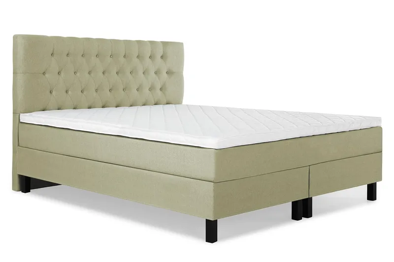 Lucky Kontinentalsäng 160x200 cm - Grön - Products - Möbler - Säng - Kontinentalsäng