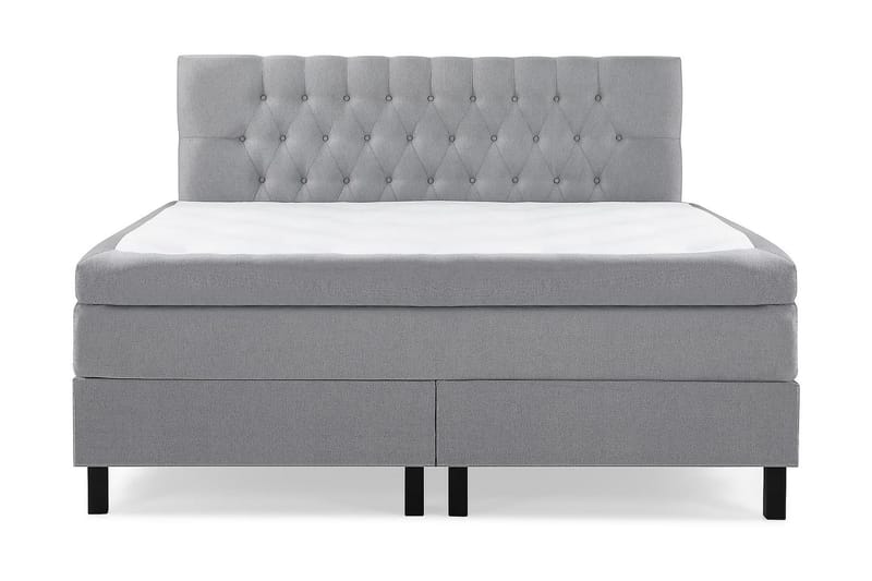 Lucky Kontinentalsäng 160x200 cm - Mellangrå - Products - Möbler - Säng - Kontinentalsäng