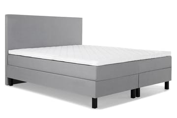 Lucky Kontinentalsäng 160x200 cm - Mellangrå - Products - Möbler - Säng - Kontinentalsäng