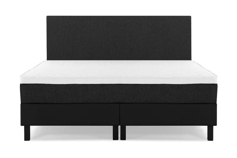 Lucky Kontinentalsäng 160x200 Skum - Svart/Grå - Products - Möbler - Säng - Kontinentalsäng