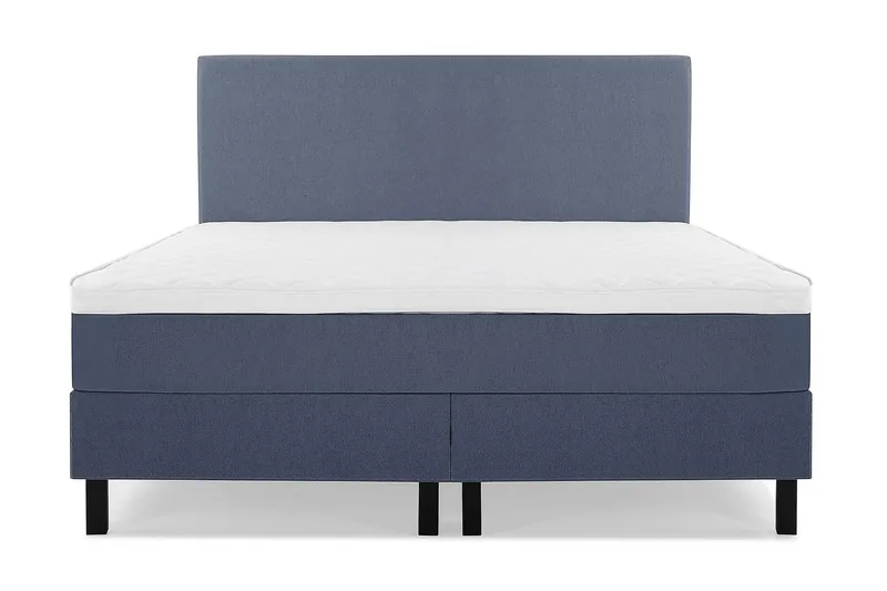 Lucky Kontinentalsäng 160x200Skum - Mörkblå - Products - Möbler - Säng - Kontinentalsäng