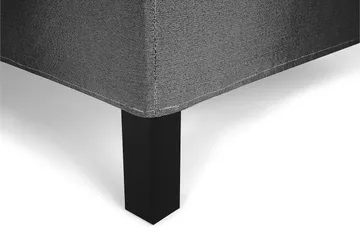 Lucky Kontinentalsäng 160x200Skum - Svart/Grå - Products - Möbler - Säng - Kontinentalsäng