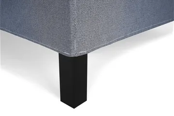 Lucky Sängpaket 140x200 Polyeter Diamant Sänggavel - Mörkblå - Products - Möbler - Säng - Kontinentalsäng