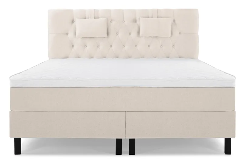 Lucky Sängpaket 180x200 Skum Diamant - Beige - Products - Möbler - Säng - Kontinentalsäng