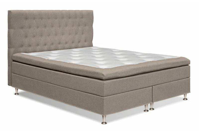 Meja Sängpaket 160x200 - Brun - Products - Möbler - Säng - Kontinentalsäng