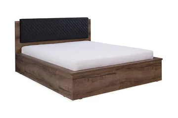 Najera Ramsäng 160x200 cm - Trä/Svart - Products - Möbler - Säng - Dubbelsäng