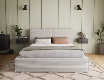 Pesillo Sängram med förvaring 140x200 cm - svart - Products - Möbler - Säng - Säng med förvaring