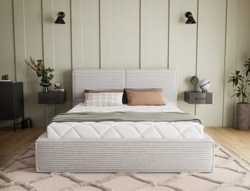 Pesillo Sängram med förvaring 140x200 cm - svart - Products - Möbler - Säng - Säng med förvaring