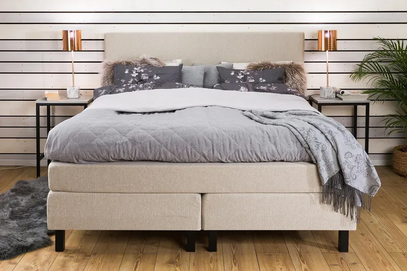 Princess Kontinentalsäng 180x200cm - Beige - Products - Möbler - Säng - Kontinentalsäng