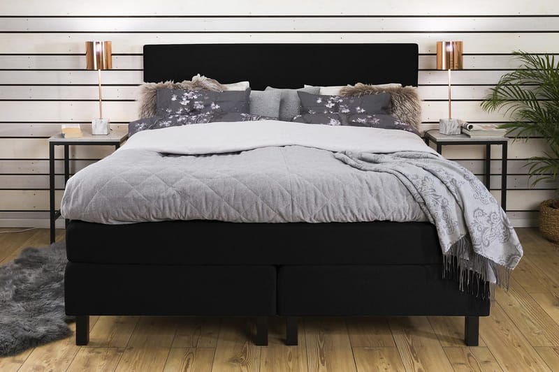 Princess Kontinentalsäng 180x200cm - Svart - Products - Möbler - Säng - Kontinentalsäng