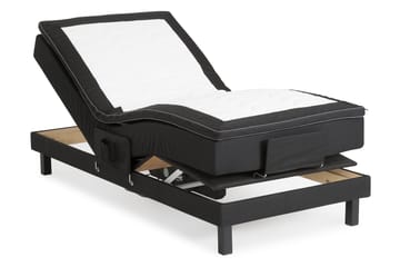 Royal Justerbar Kontinentalsäng 90x200 - Svart - Products - Möbler - Säng - Ställbar säng
