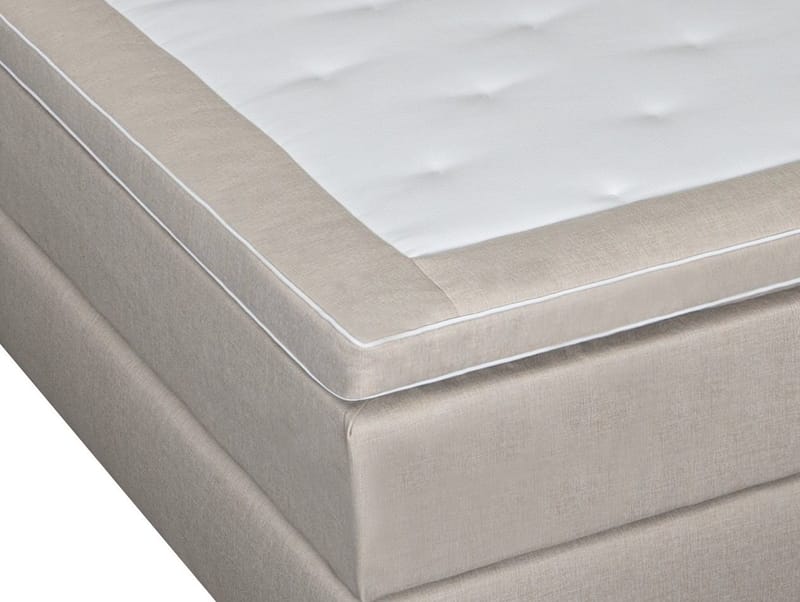 Säng 120 x 200 cm + sänggavel - Dream - beige - Products - Möbler - Säng - Enkelsäng