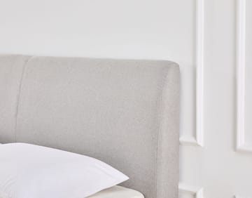 Sängram med förvaring 160 x 200 cm - Grå - Grå - Products - Möbler - Säng - Säng med förvaring