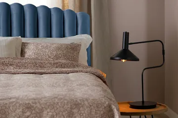 Davia Sänggavel 180 cm - Mörkblå/Sammet - Products - Möbler - Säng - Sängtillbehör & sänggavel - Sänggavel