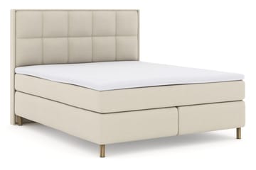 Select No 3 Komplett Sängpaket 180x200 Fast - Beige/Koppar - Products - Möbler - Säng - Kontinentalsäng