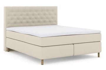Select No 3 Komplett Sängpaket 180x200 Fast - Beige/Koppar - Products - Möbler - Säng - Kontinentalsäng
