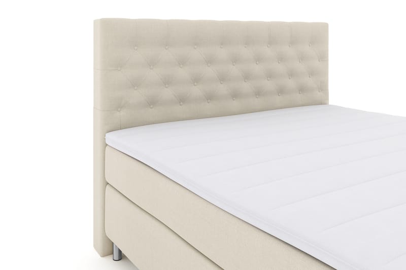 Select No 3 Komplett Sängpaket 180x200 Fast - Beige/Metall - Products - Möbler - Säng - Kontinentalsäng