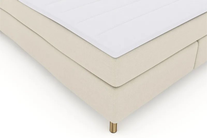 Select No 3 Komplett Sängpaket 210x210 Fast - Beige/Koppar - Products - Möbler - Säng - Kontinentalsäng