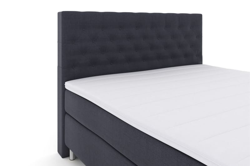 Select No 3 Komplett Sängpaket 210x210 Fast - Blå/Metall - Products - Möbler - Säng - Kontinentalsäng