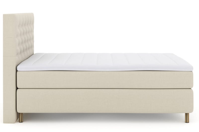 Select No 3 Kontinentalsäng 140x200 Medium - Beige/Koppar - Products - Möbler - Säng - Kontinentalsäng