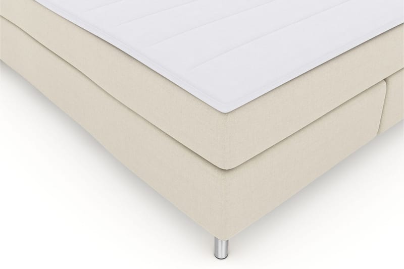 Select No 3 Kontinentalsäng 210x210 Fast - Beige/Metall - Products - Möbler - Säng - Kontinentalsäng
