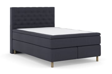 Select No 4 Komplett Sängpaket 140x200 Medium - Blå/Metall - Products - Möbler - Säng - Kontinentalsäng