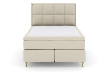 Select No 4 Komplett Sängpaket 160x200 Medium - Beige/Guld - Products - Möbler - Säng - Kontinentalsäng