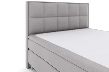 Select No 4 Komplett Sängpaket 180x200 Fast - Ljusgrå/Metall - Products - Möbler - Säng - Kontinentalsäng
