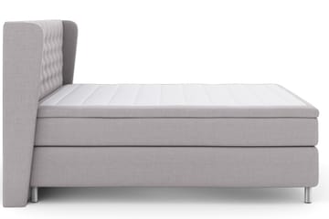 Select No 4 Komplett Sängpaket 180x200 Fast - Ljusgrå/Metall - Products - Möbler - Säng - Kontinentalsäng