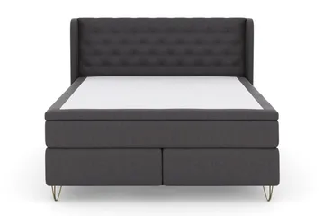 V-formade Metallben - Mörkgrå