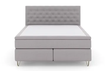 V-formade Metallben - Ljusgrå