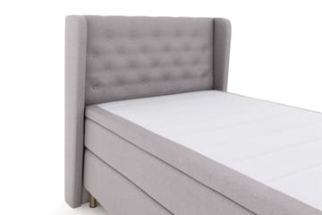 Select No 5 Komplett Sängpaket 120x200 Fast Watergel - Ljusgrå/Koppar - Products - Möbler - Säng - Enkelsäng