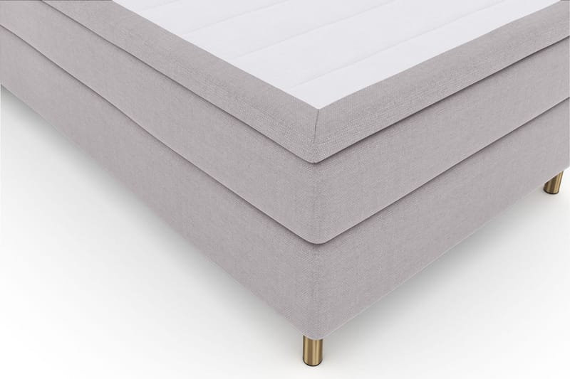 Select No 5 Komplett Sängpaket 120x200 Fast Watergel - Ljusgrå/Koppar - Products - Möbler - Säng - Enkelsäng