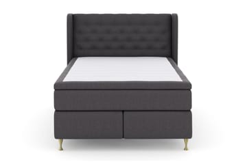 Select Sänggavel med Sidor 140 cm - Mörkgrå