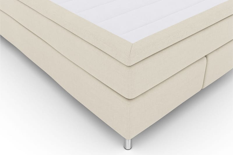 Select No 5 Komplett Sängpaket 160x200 Fast/Medium Watergel - Beige/Metall - Products - Möbler - Säng - Kontinentalsäng
