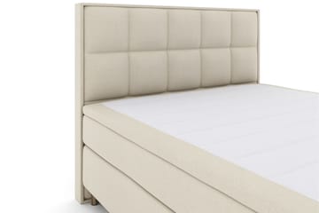 Select No 5 Komplett Sängpaket 210x210 Fast/Medium Watergel - Beige/Koppar - Products - Möbler - Säng - Kontinentalsäng