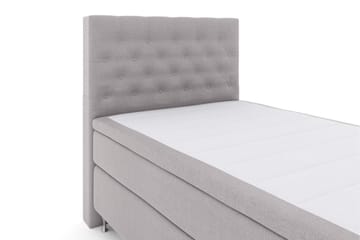 Select No 5 Kontinentalsäng 120x200 Fast Latex - Ljusgrå/Silver - Products - Möbler - Säng - Enkelsäng