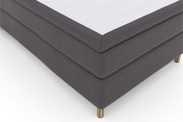 Select No 6 Komplett Sängpaket 120x200 Medium Watergel - Mörkgrå/Koppar - Products - Möbler - Säng - Enkelsäng