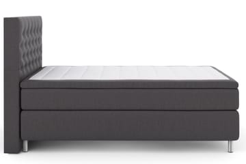 Select No 6 Komplett Sängpaket 140x200 Fast/Medium Watergel - Mörkgrå/Metall - Products - Möbler - Säng - Kontinentalsäng