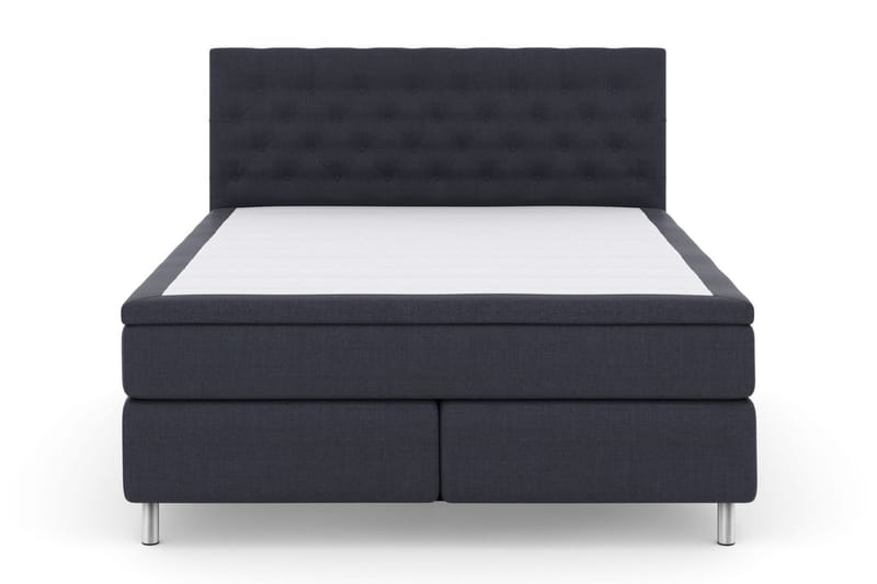 Select No 6 Kontinentalsäng 180x200 Fast Watergel, Blå/Metall