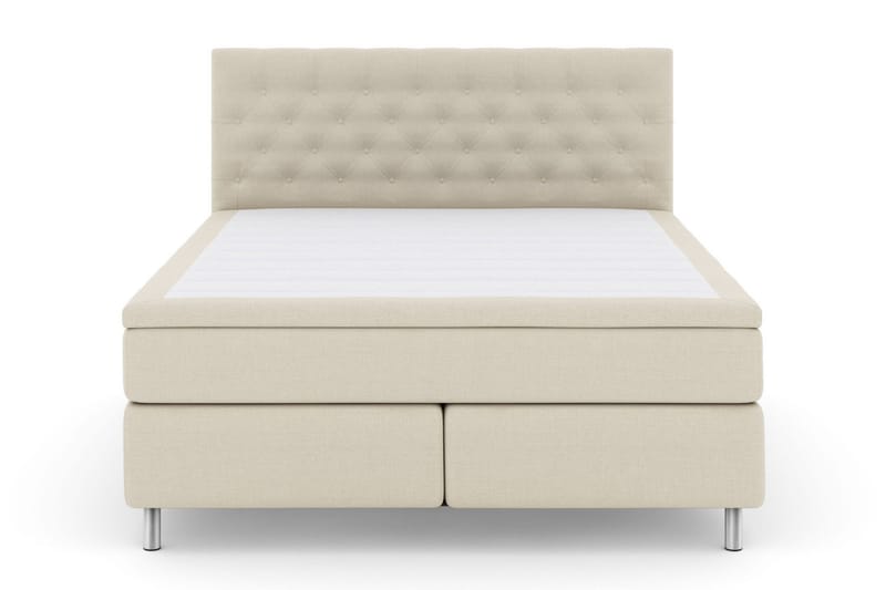 Select No 6 Kontinentalsäng 180x200 F/M Memory/Pocket - Beige/Metall - Products - Möbler - Säng - Kontinentalsäng