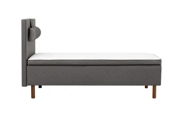 Sundborn Ramsäng 105x200 Medelfast Latex - Grå - Products - Möbler - Säng - Enkelsäng