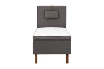 Sundborn Ramsäng 80x200 Medelfast Memory - Grå - Products - Möbler - Säng - Enkelsäng