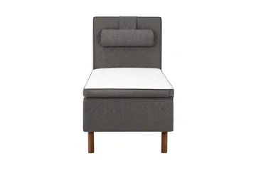 Sängben 23 cm Svart - Grey