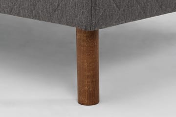 Sundborn Ramsäng 90x200 Medelfast Latex - Grå - Products - Möbler - Säng - Enkelsäng