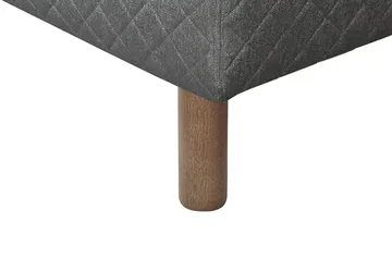 Sundborn Ramsäng 90x200 Medelfast Memory - Grå - Products - Möbler - Säng - Enkelsäng