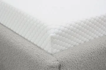 Teddy Komplett Sängpaket Sängram med Madrass 120x200 cm - Grå - Products - Möbler - Säng - Komplett sängpaket