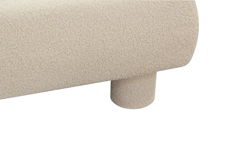 Teddy Komplett Sängpaket Sängram med Madrass 140x200 cm - Beige - Products - Möbler - Säng - Komplett sängpaket